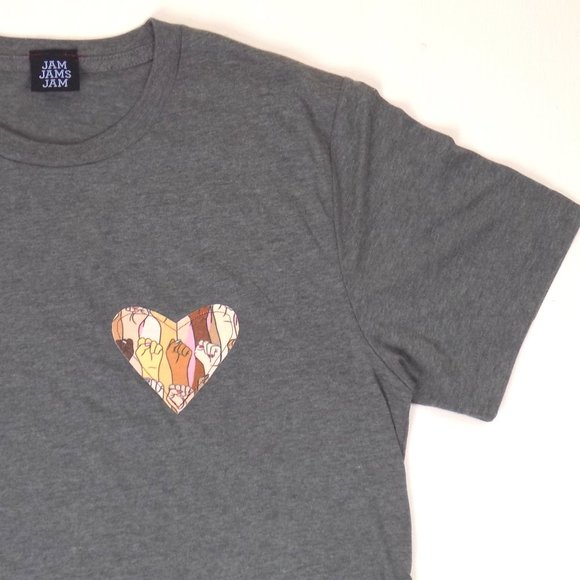 feminist love resist fist heart unique handmade - Picture 3 of 6